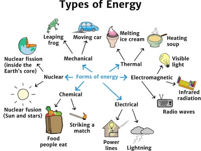 Forms Of Energy Flow Chart