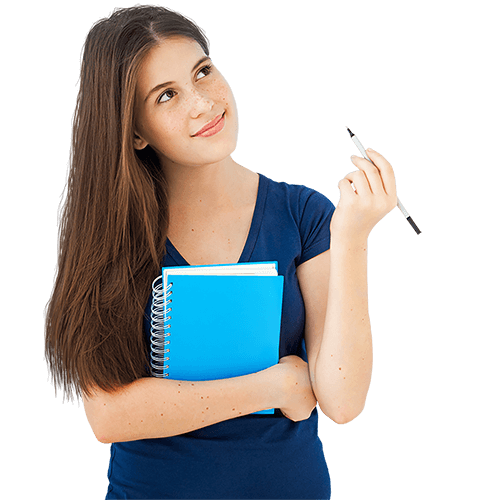 girl thinking